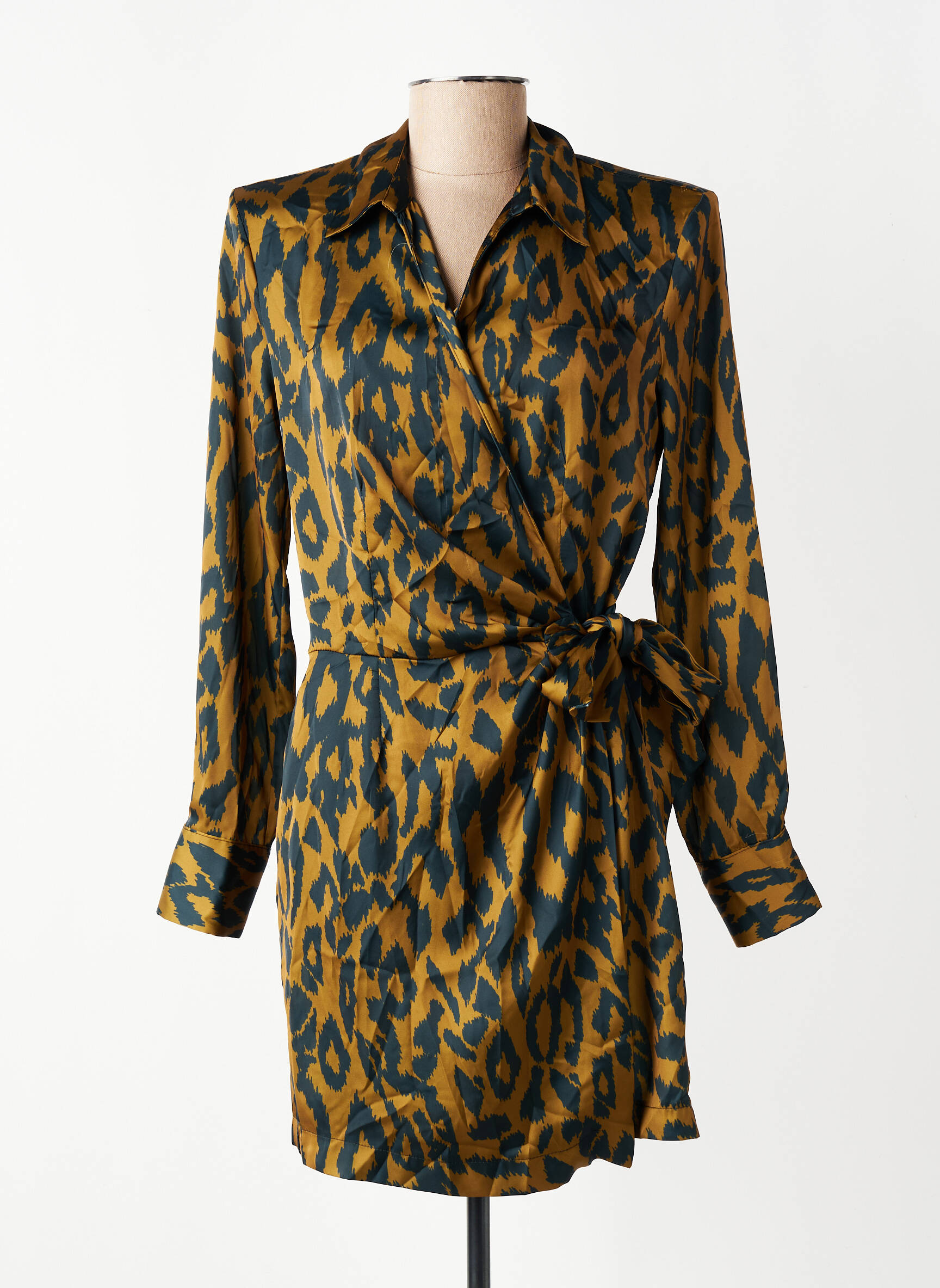 Robe mi-longue marron IMPERIAL femme