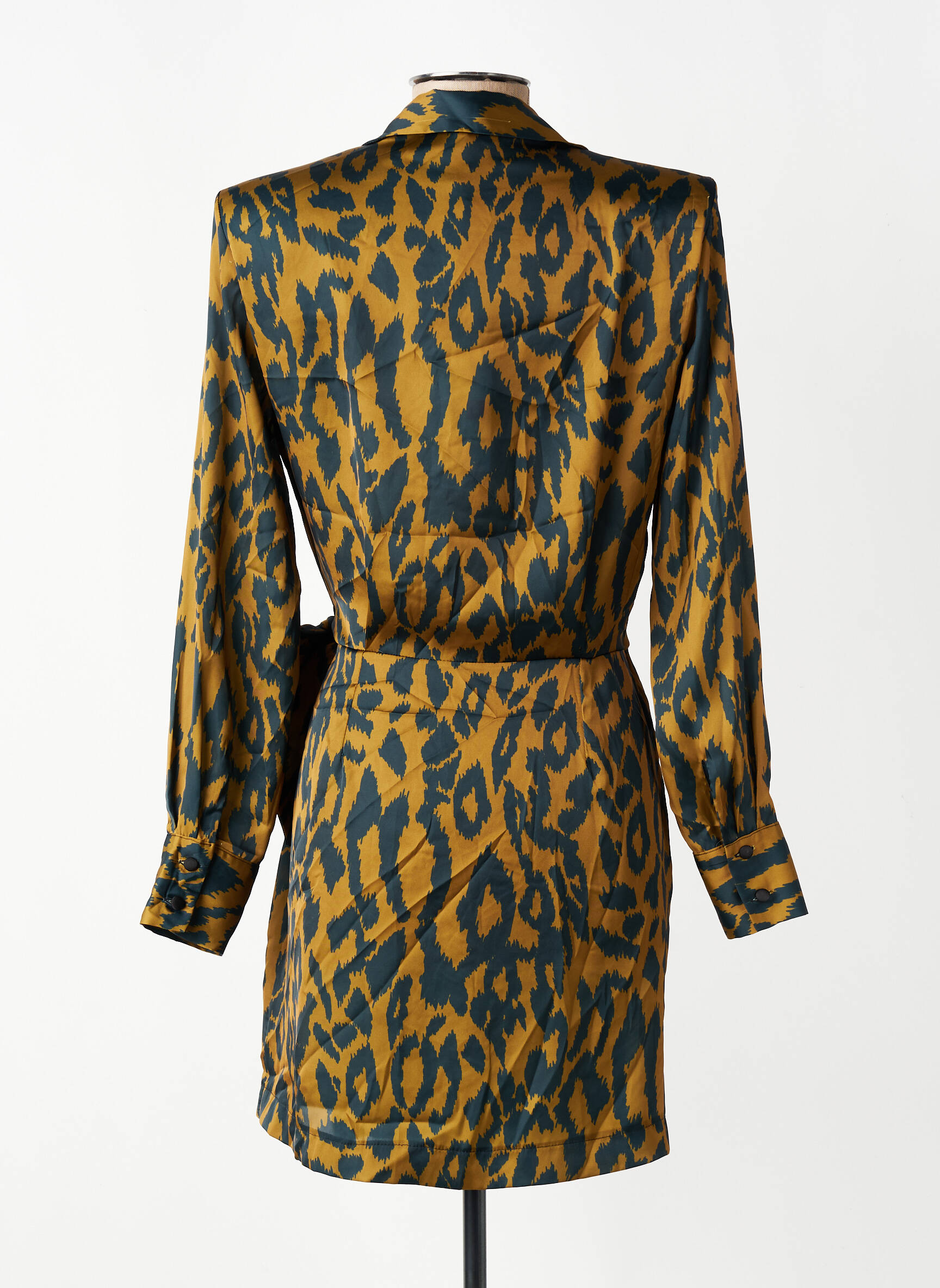 Robe mi-longue marron IMPERIAL femme