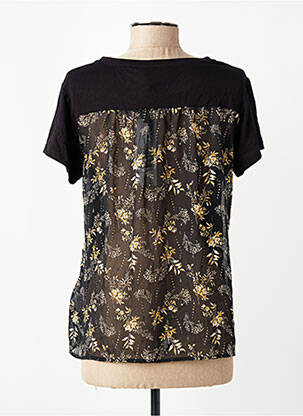 T-shirt noir LE TEMPS DES CERISES femme