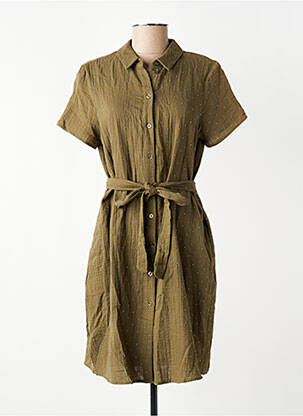 Robe courte vert VERO MODA femme
