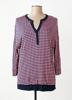Tunique manches longues rose STREET ONE femme