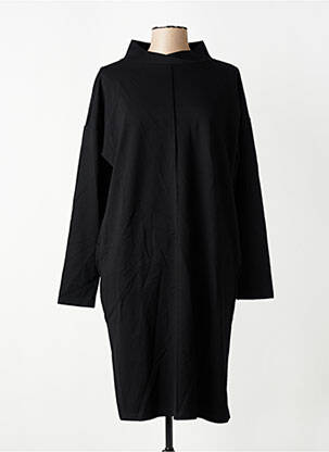 Robe mi-longue noir OPUS femme