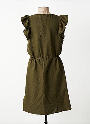Robe courte vert NAF NAF femme