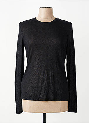 T-shirt noir MANGO femme