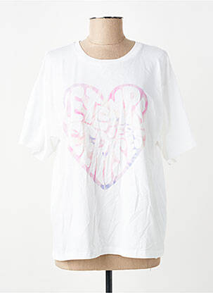 T-shirt blanc LE TEMPS DES CERISES femme