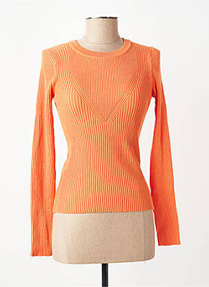 Pull orange MANGO femme