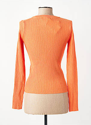 Pull orange MANGO femme