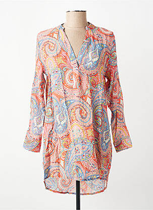 Tunique manches longues orange MOLLY BRACKEN femme