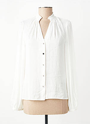 Chemisier blanc MORGAN femme