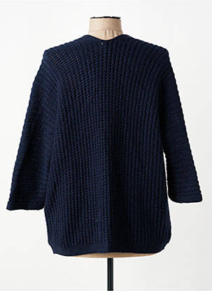 Gilet manches longues bleu TERRA DI SIENA femme