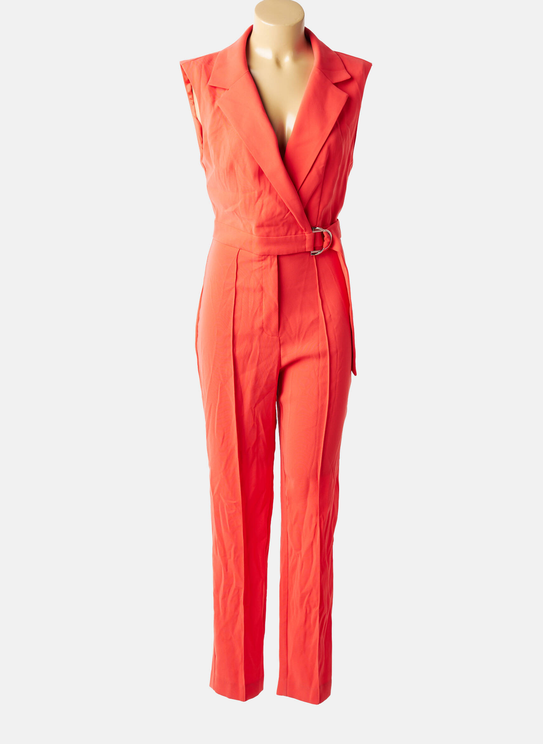 Combi-pantalon rouge MANGO femme