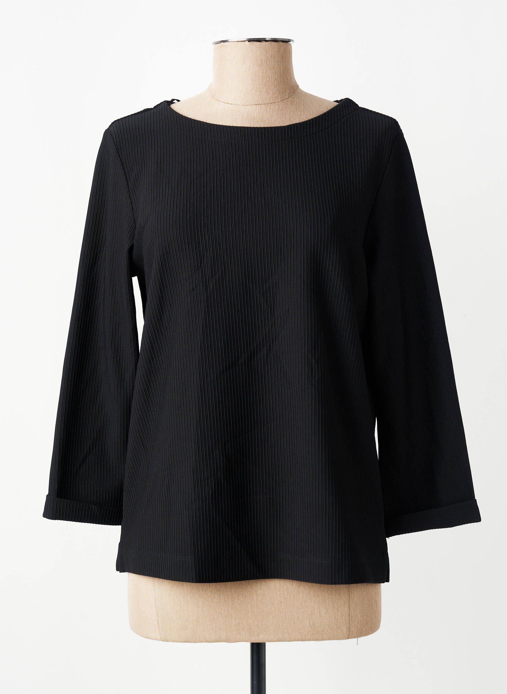 T-shirt noir STREET ONE femme