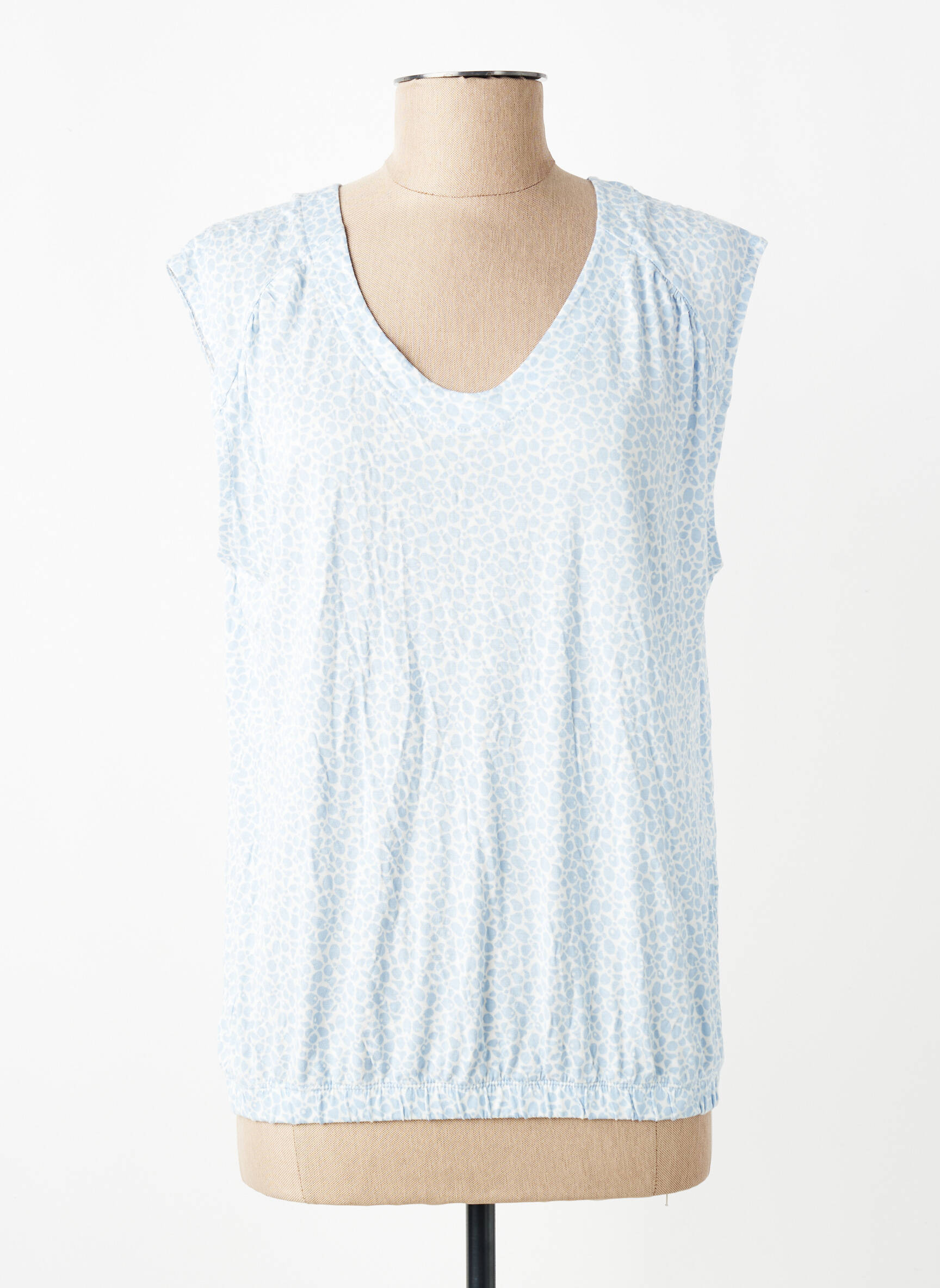 T-shirt bleu OPUS femme