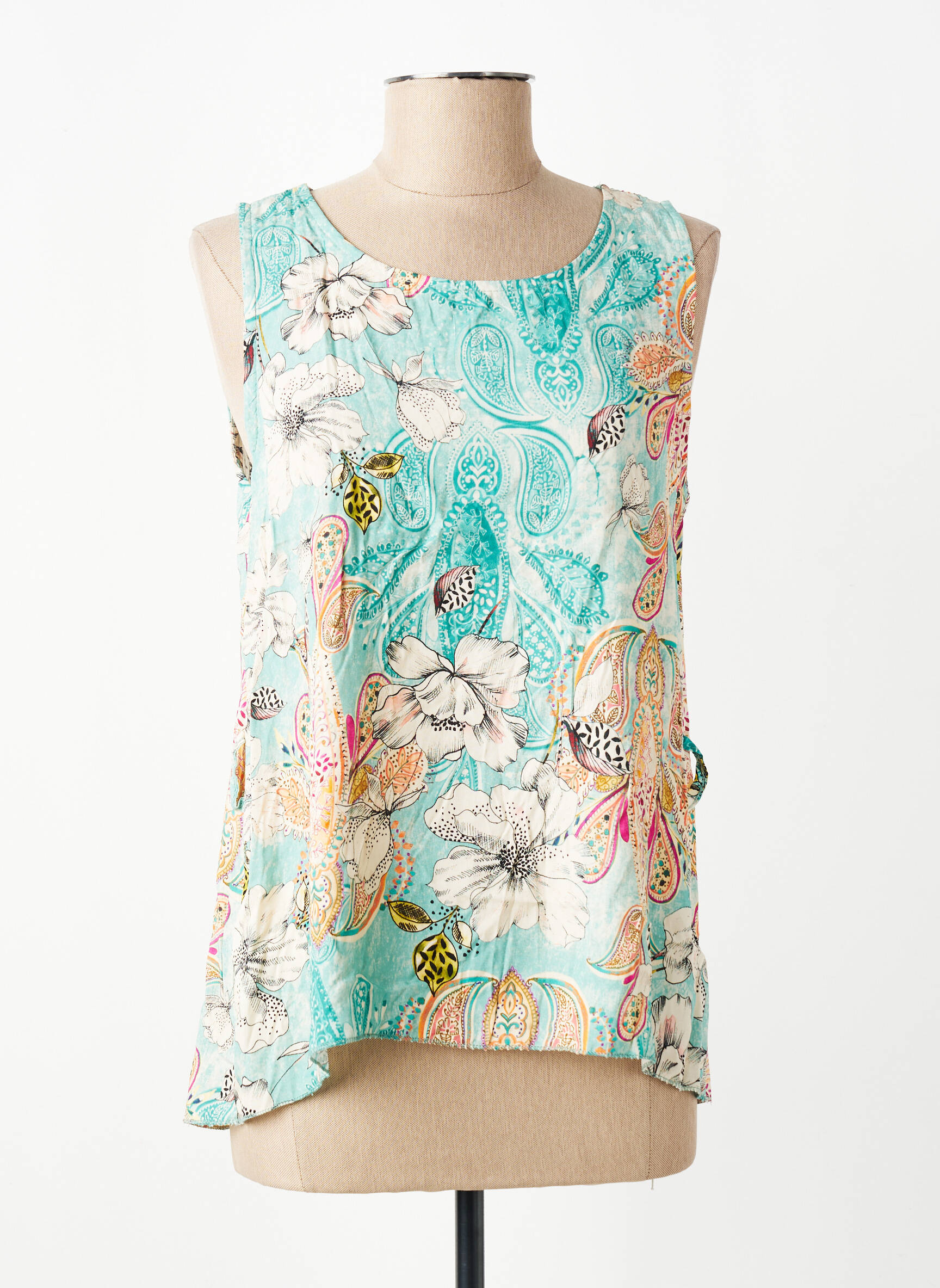 Blouse bleu ZABAIONE femme