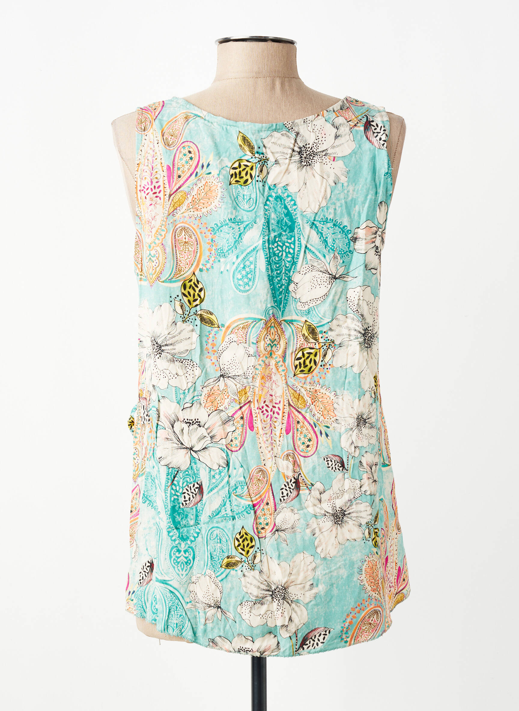 Blouse bleu ZABAIONE femme
