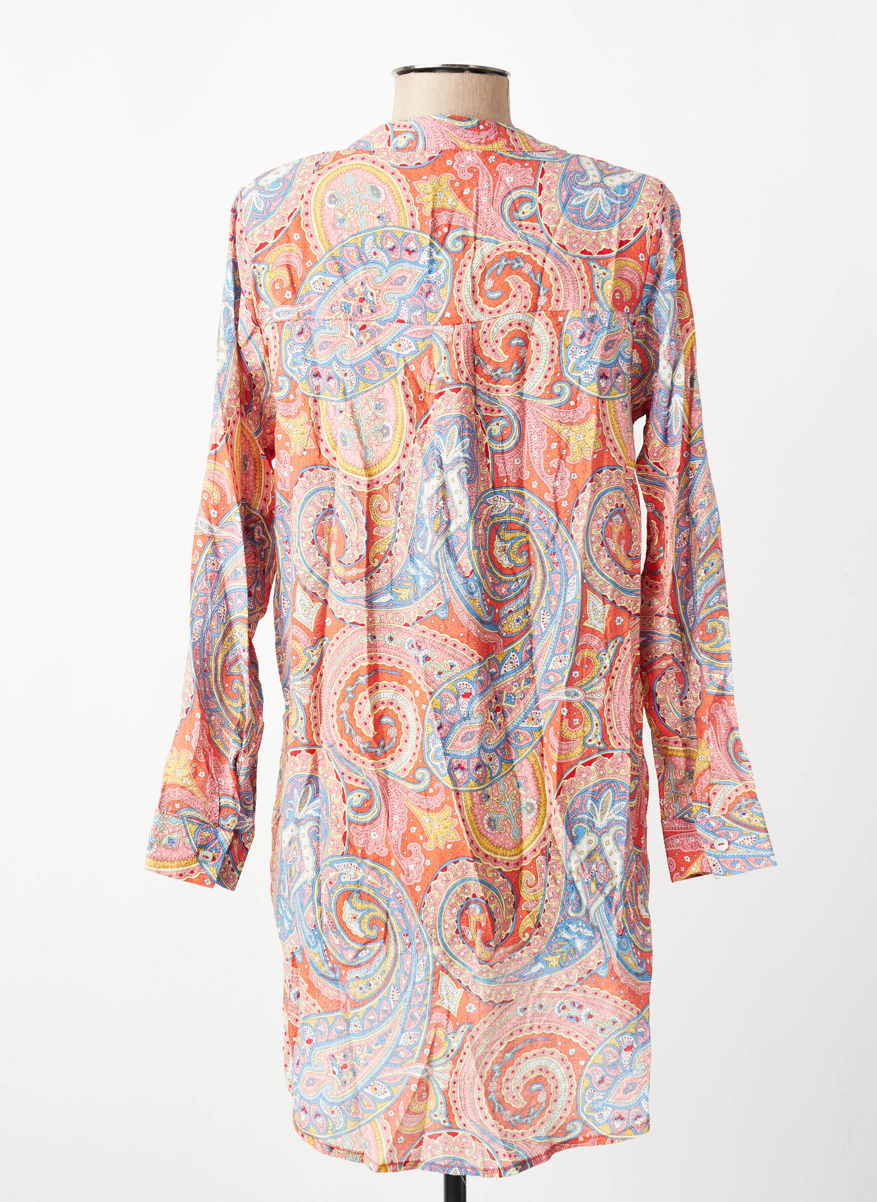 Tunique manches longues orange MOLLY BRACKEN femme
