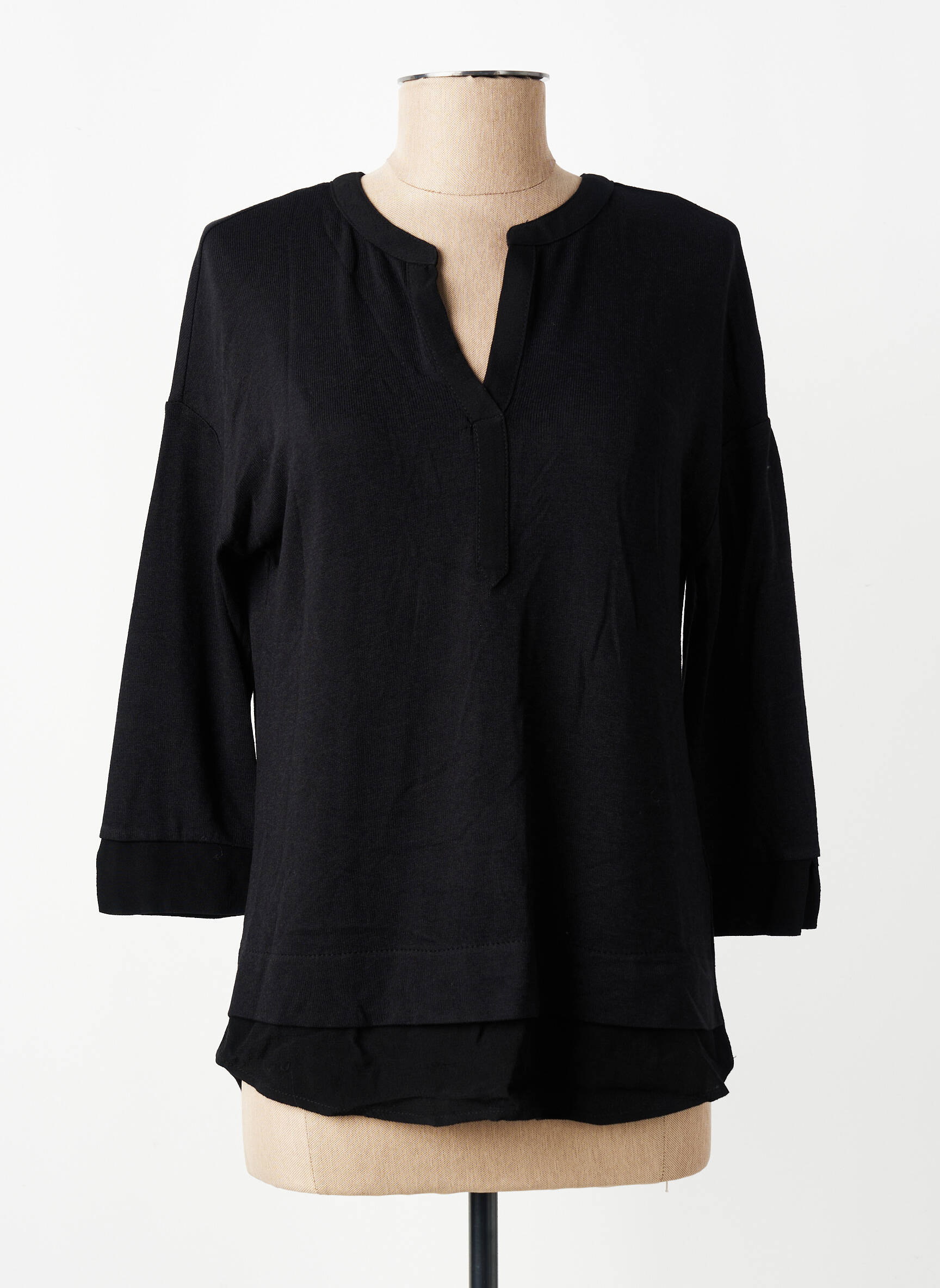 Top noir STREET ONE femme