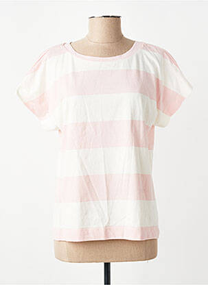 T-shirt rose MANGO femme