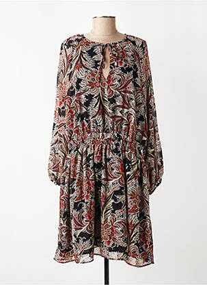 Robe mi-longue noir MANGO femme
