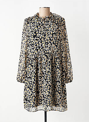 Robe mi-longue noir MANGO femme