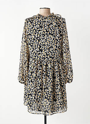 Robe mi-longue noir MANGO femme