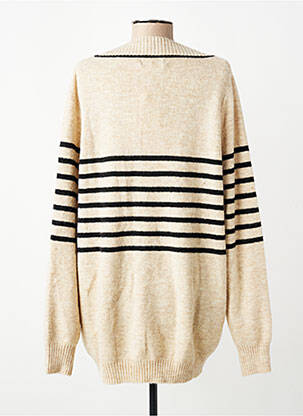 Pull beige MANGO femme