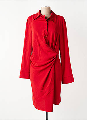 Robe courte rouge MANGO femme