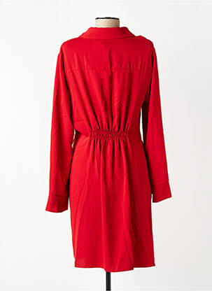 Robe courte rouge MANGO femme