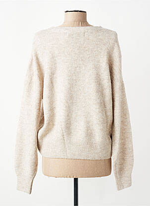 Gilet manches longues beige VERO MODA femme