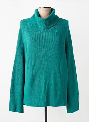 Pull col roulé vert TOM TAILOR femme