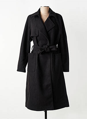 Manteau long noir MEXX femme