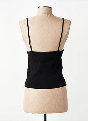 Top/caraco noir MANGO femme