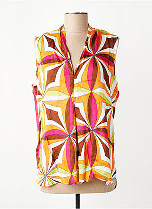 Blouse orange AMELIE & AMELIE femme