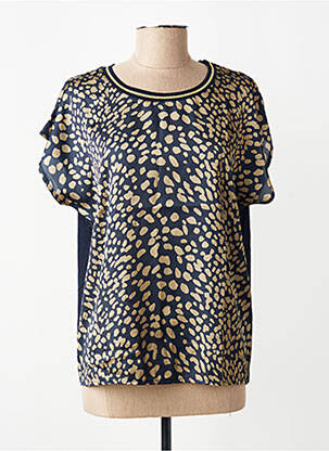 T-shirt bleu MORE & MORE femme