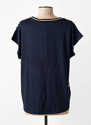 T-shirt bleu MORE & MORE femme