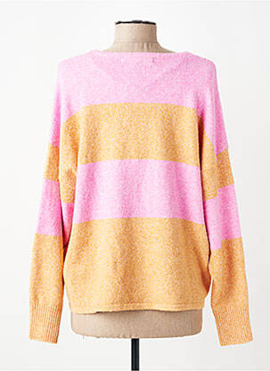 Pull manches longues manches longues rose VERO MODA femme