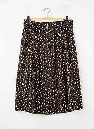 Jupe mi-longue marron MOLLY BRACKEN femme