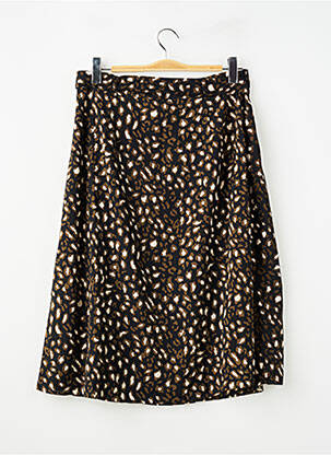 Jupe mi-longue marron MOLLY BRACKEN femme