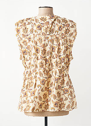 Blouse beige MANGO femme