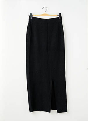 Jupe mi-longue noir JUST WOMAN femme