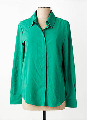 Chemisier vert MANGO femme