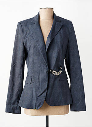 Blazer bleu MORGAN femme