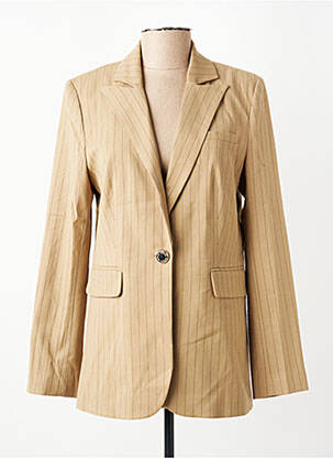 Blazer beige MORGAN femme