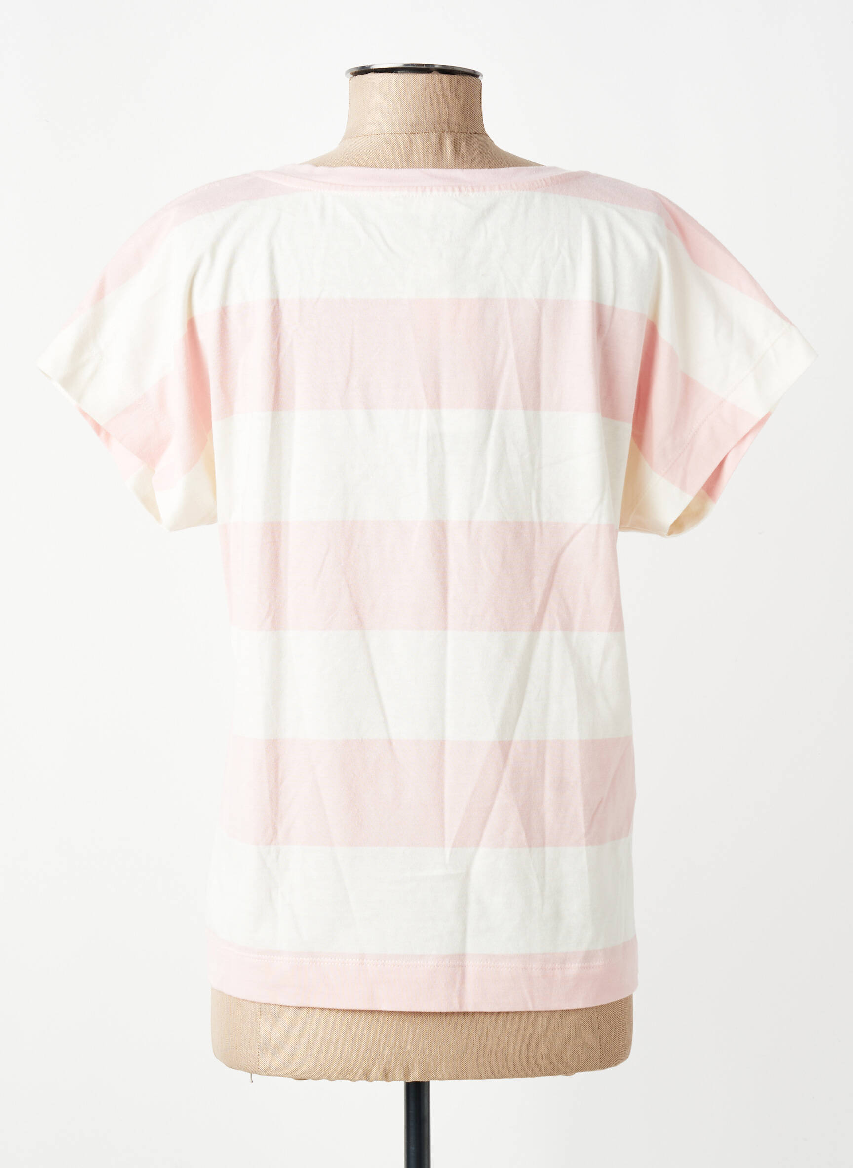 T-shirt rose MANGO femme