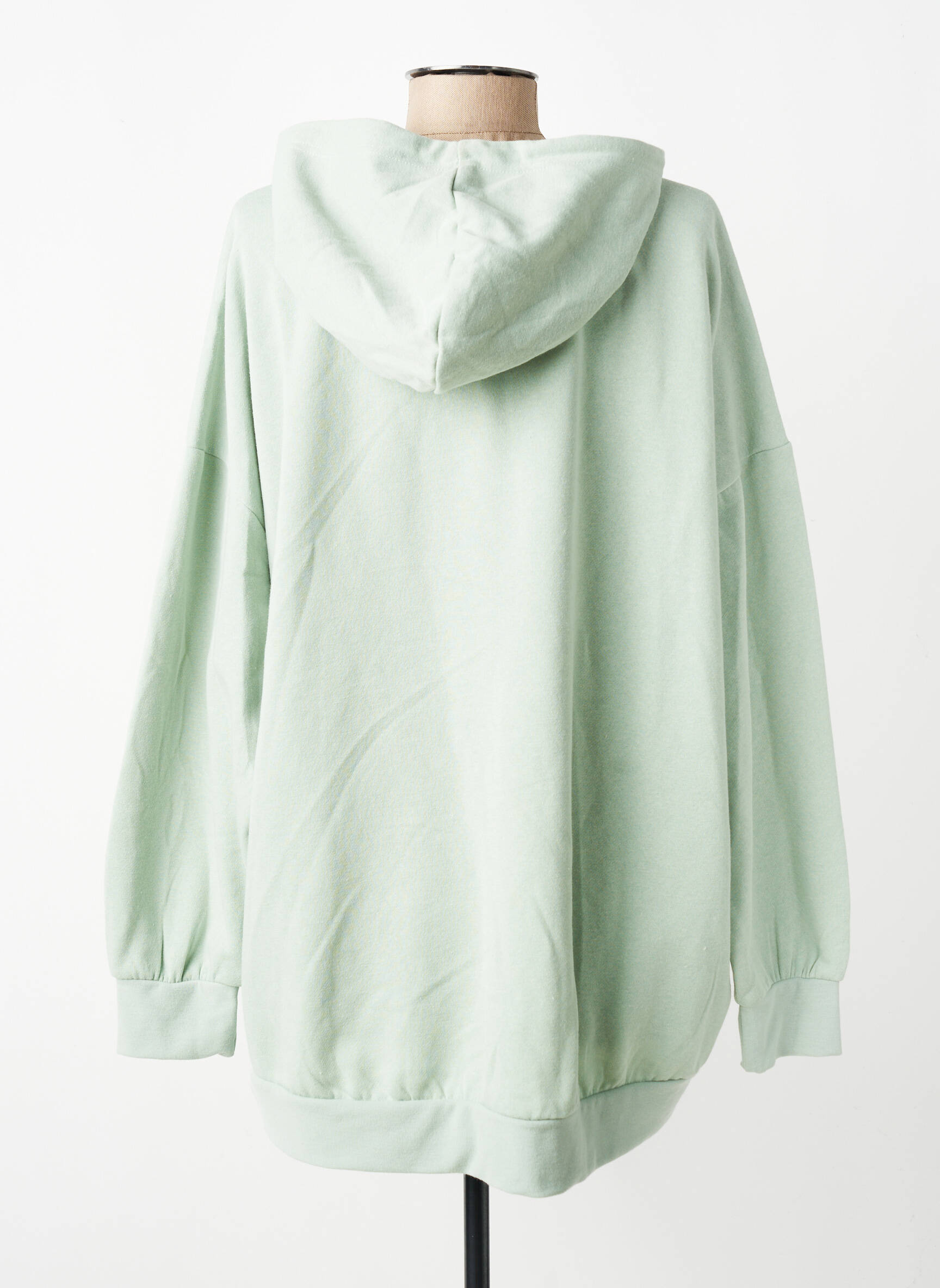 Sweat-shirt à capuche vert ONLY femme