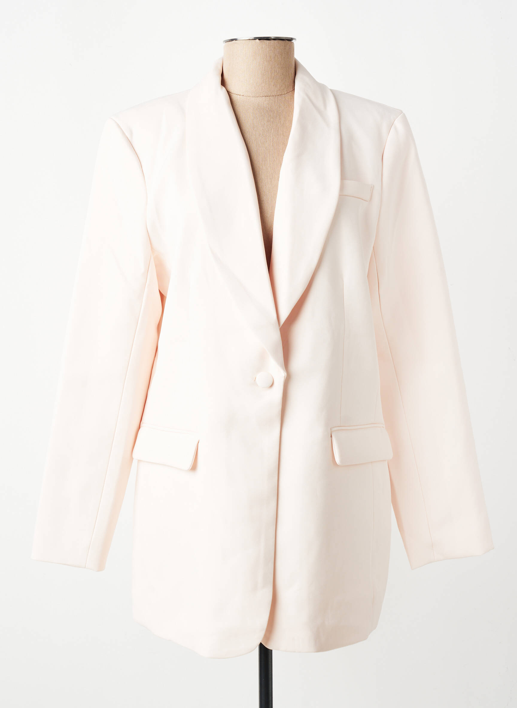 Blazer poignets boutonnés rose VERO MODA femme