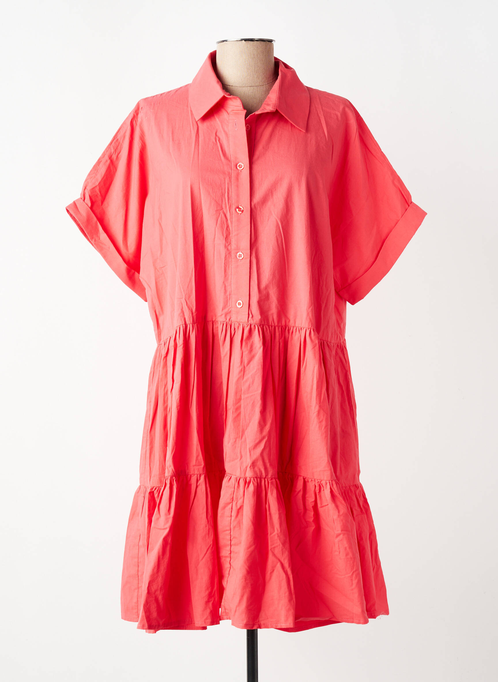 Robe courte rose MOLLY BRACKEN femme