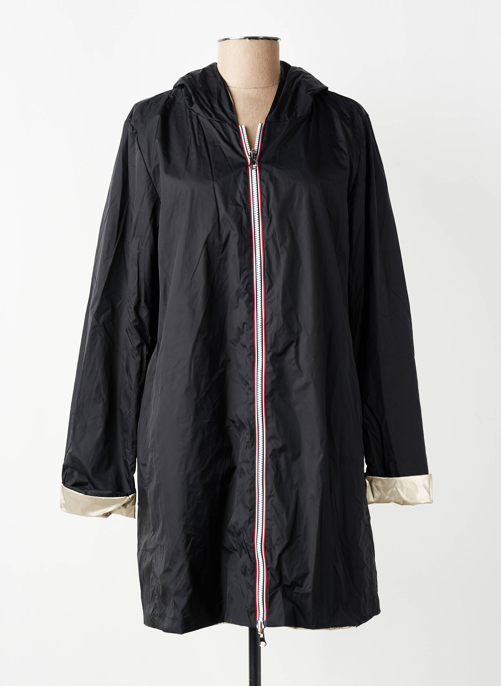Imperméable noir LAURA JO femme