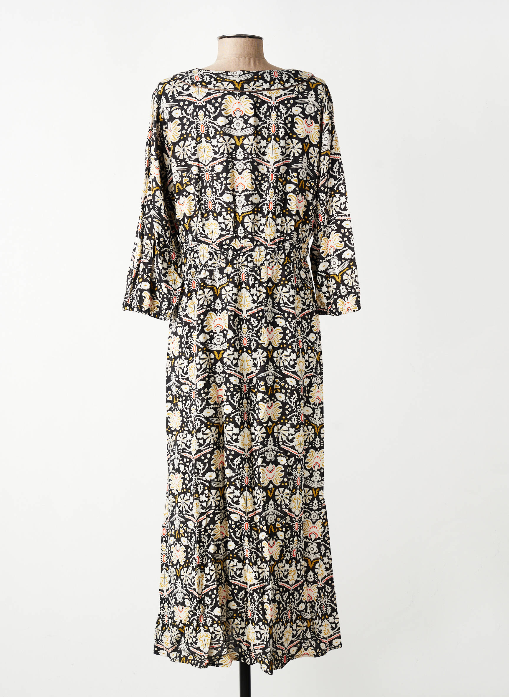 Robe longue noir GARCIA femme