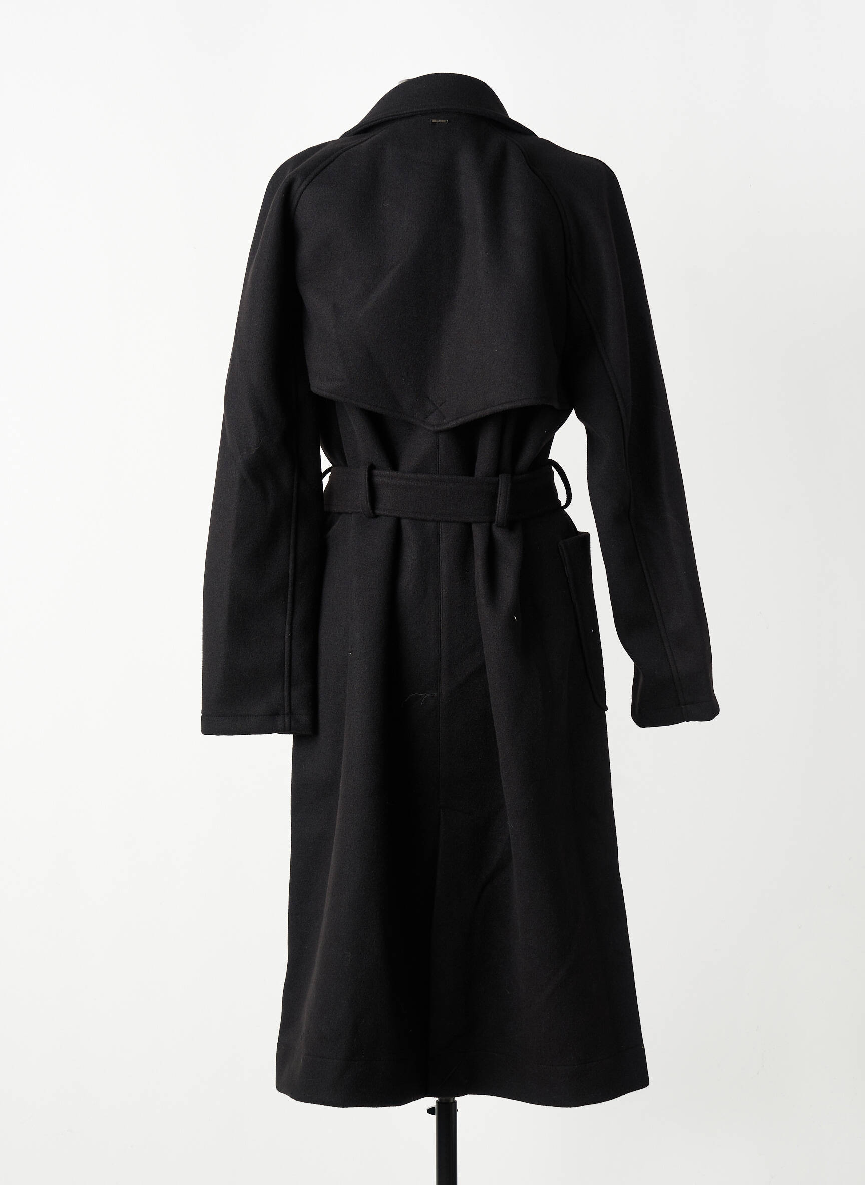 Manteau long noir MEXX femme